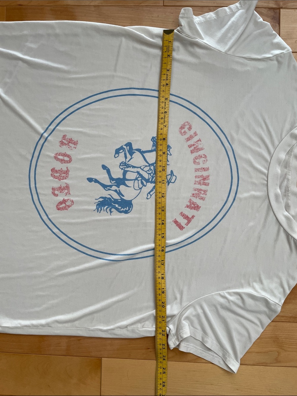 M.  Cincinnati Rodeo Graphic Tee - White - Picture 4 of 5